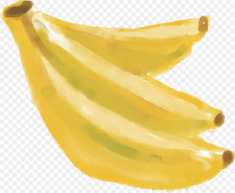 水彩香蕉设计