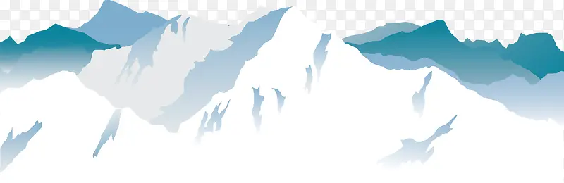 矢量雪山