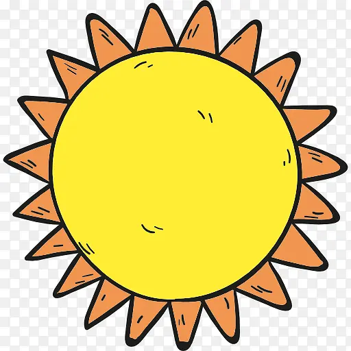 太阳图标