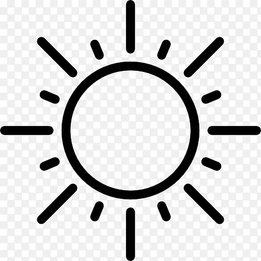 太阳图标