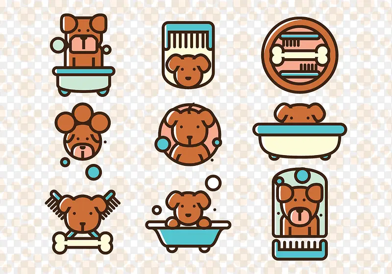狗狗洗澡