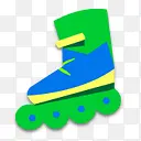 绿色滑板鞋