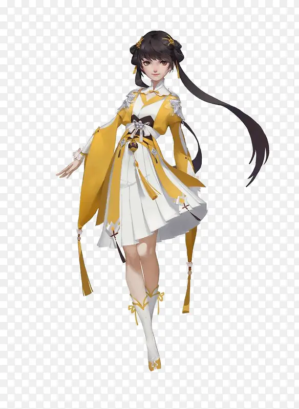 动漫游戏少女角色