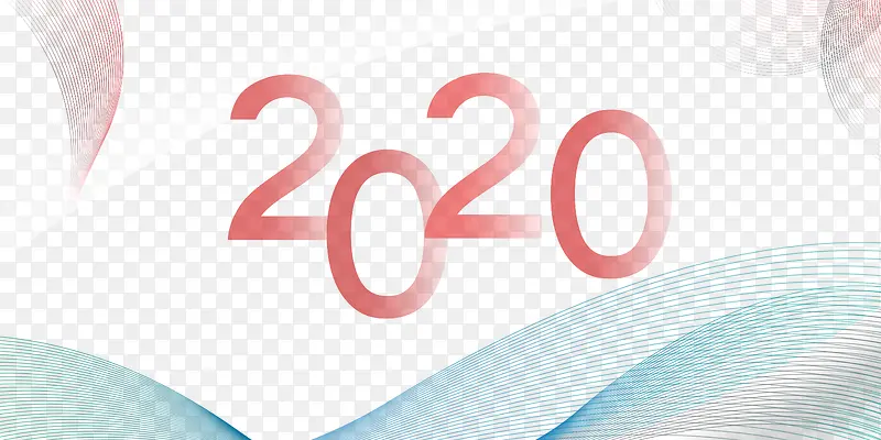 科技元素2020线网曲线