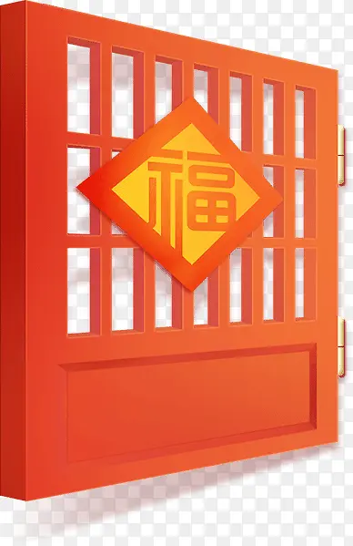 立体 左侧 门框