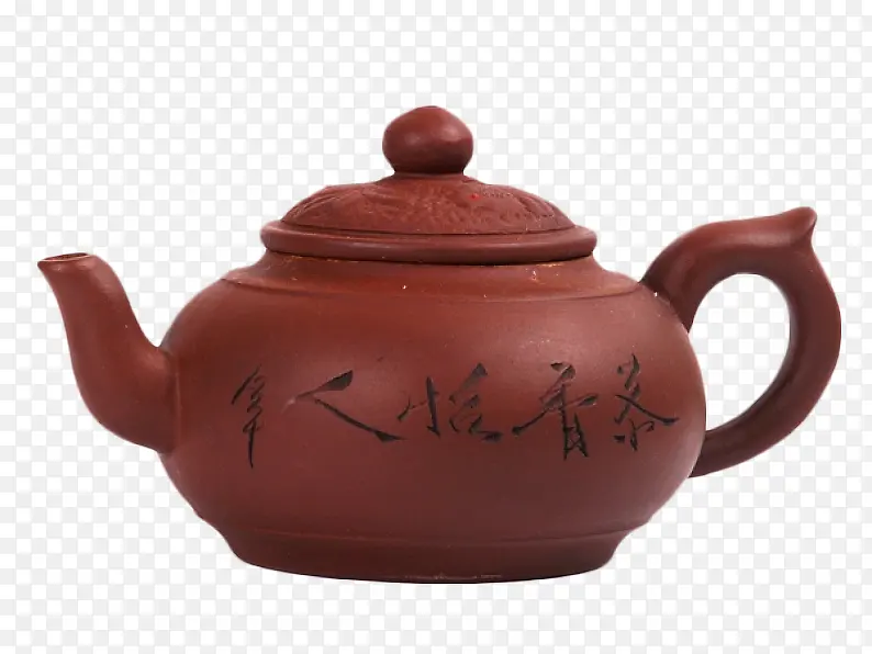 古风茶壶黏土