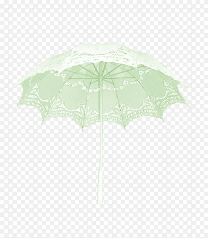 蕾丝雨伞元素