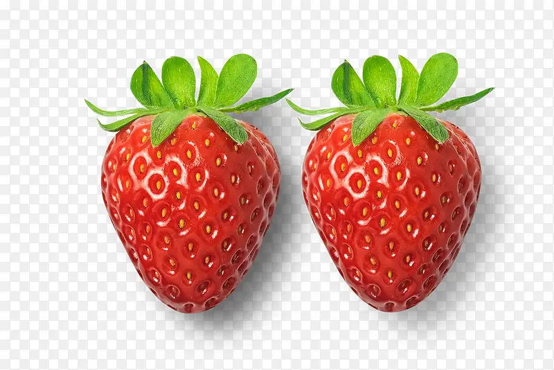 两个草莓元素