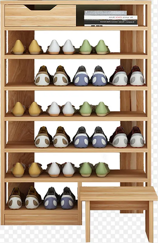 现代实木鞋架子收纳架子PNG图片素材下载_图片编号yrvkzkjx-免抠素材网