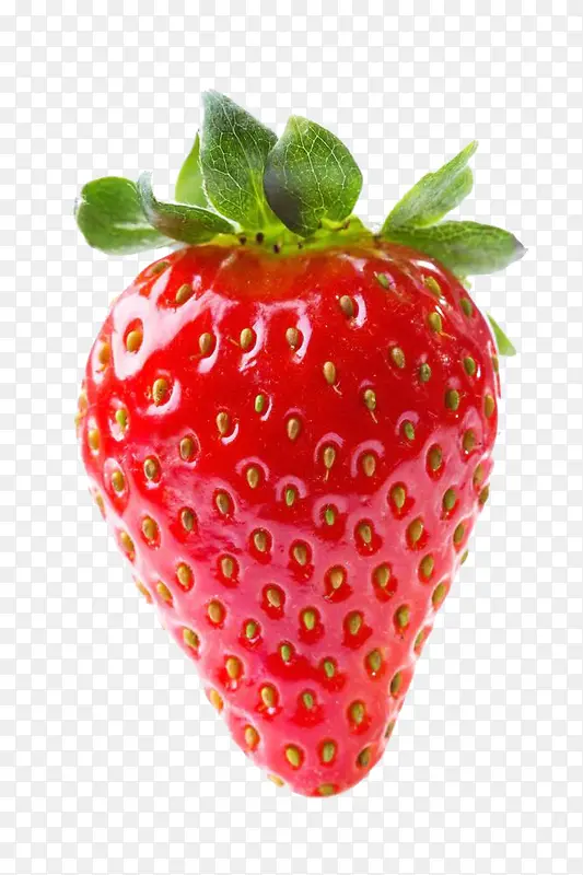 一个红色的草莓元素