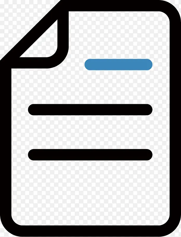 线性文件图标icon