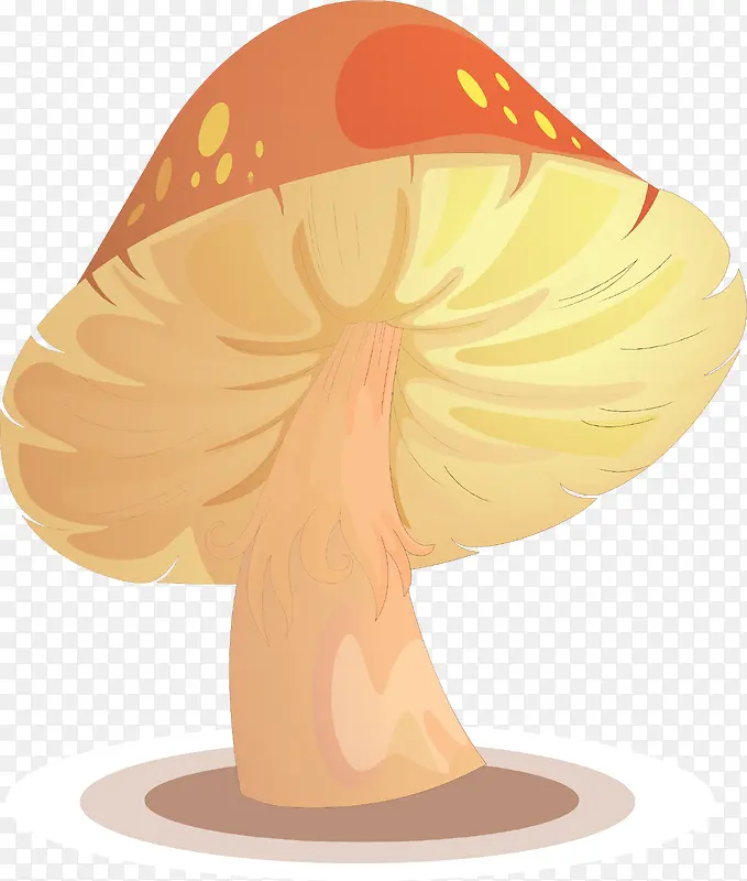 蘑菇 卡通 插画 素材8