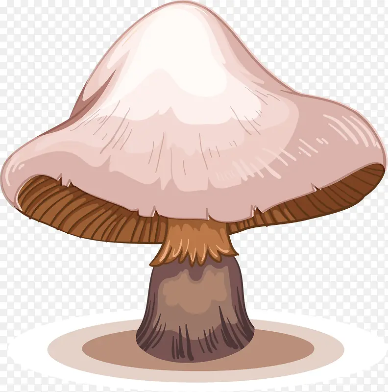 蘑菇 卡通 插画 素材4