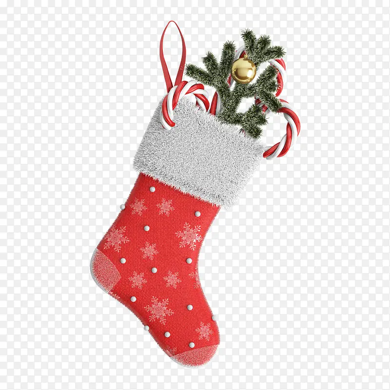 圣诞节圣诞树袜子