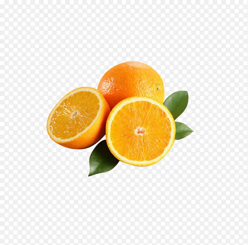 水果橙子，植物