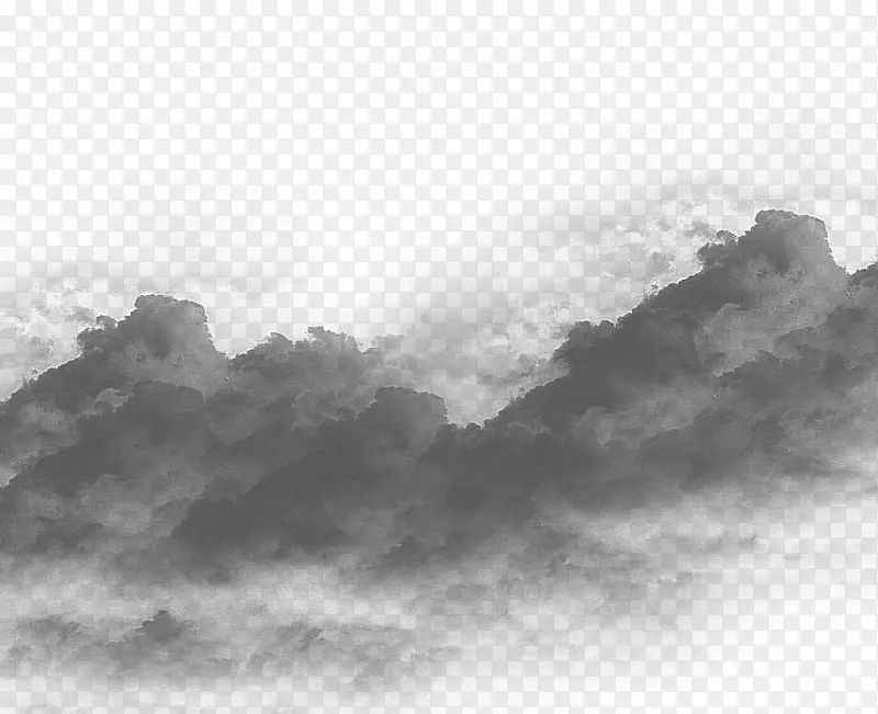 灰色 的云层，阴天