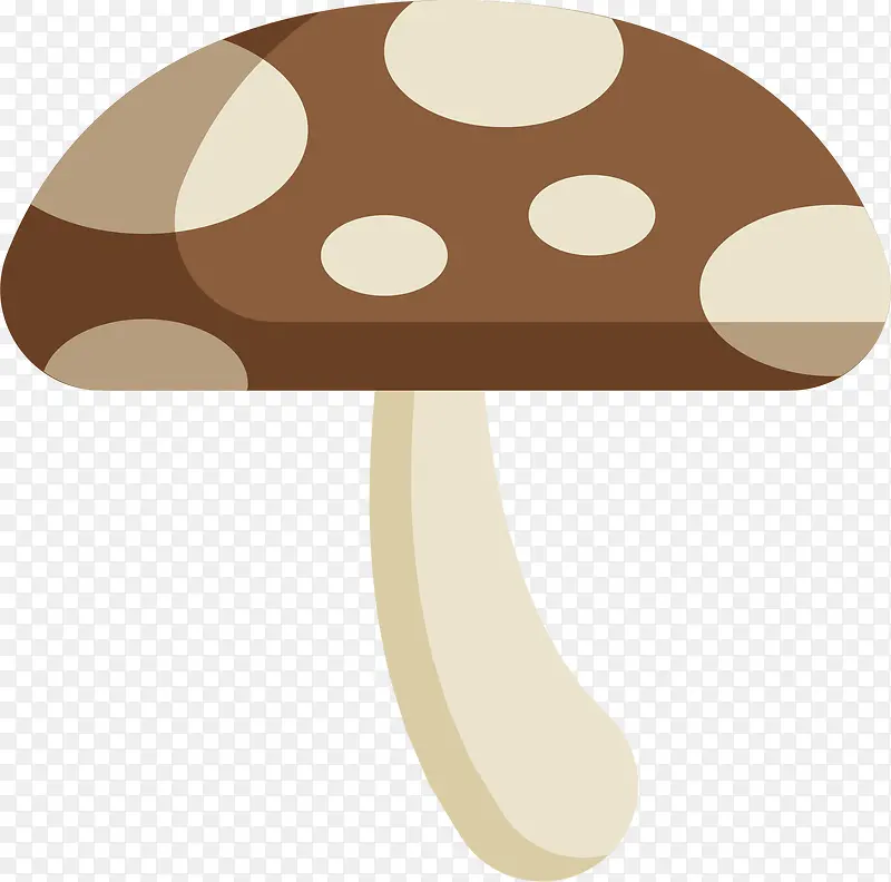 手绘可爱的蘑菇