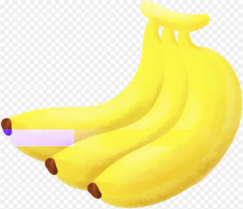 手绘水果香蕉素材