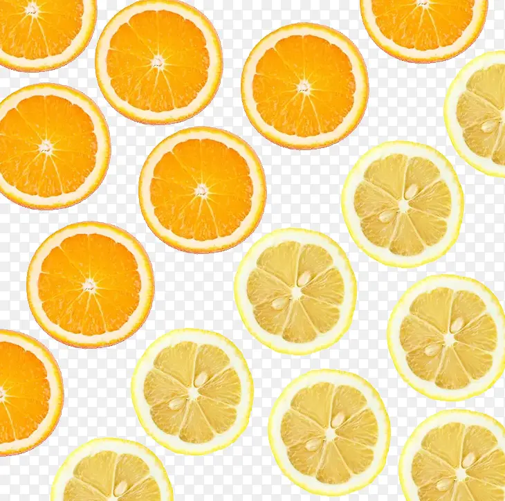 柠檬橙子切片