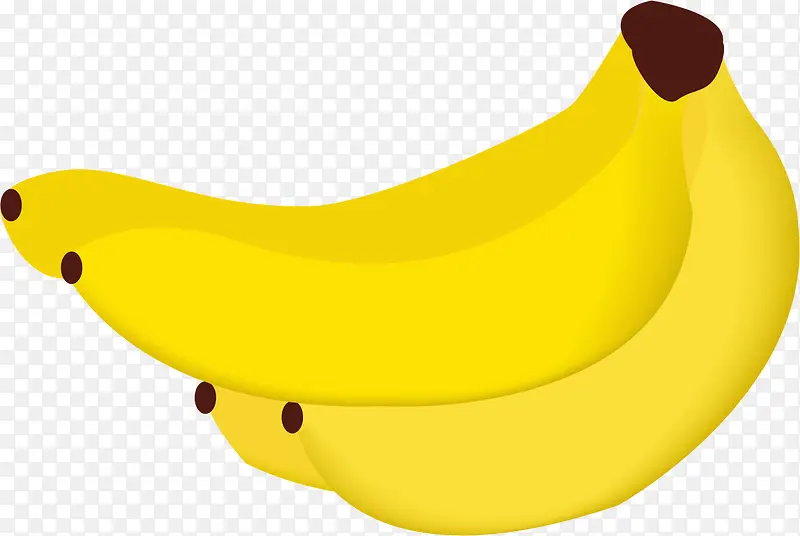 手绘香蕉水果
