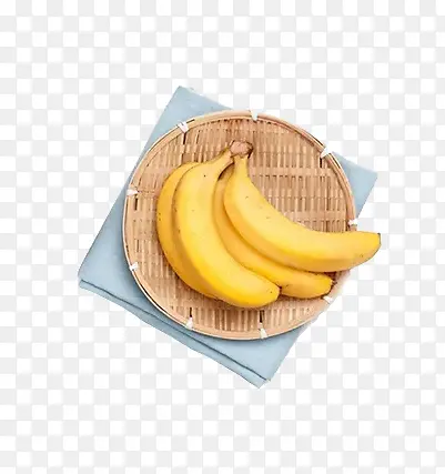 一筐香蕉水果