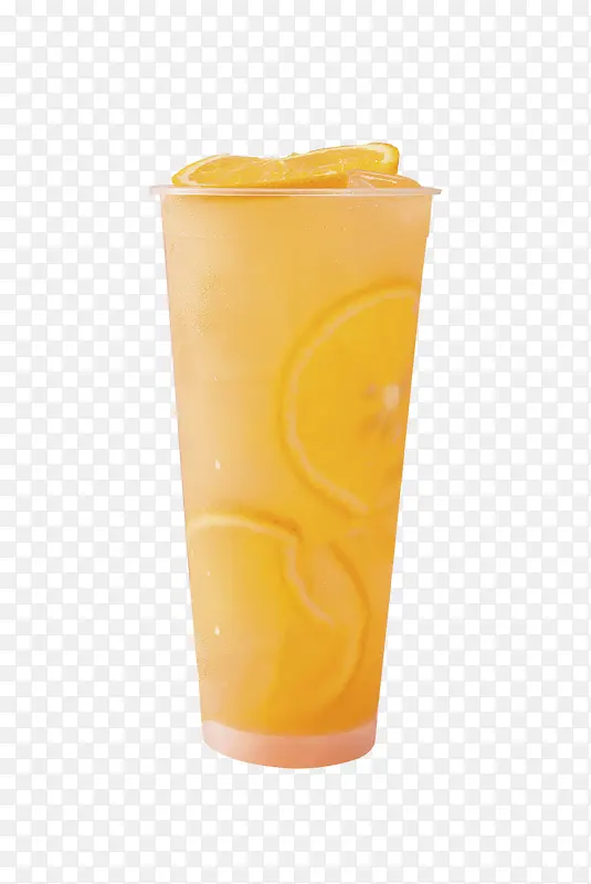 鲜橙水果茶奶茶