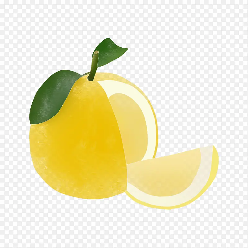 美味水果元素柠檬