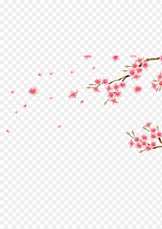 粉粉的 桃花