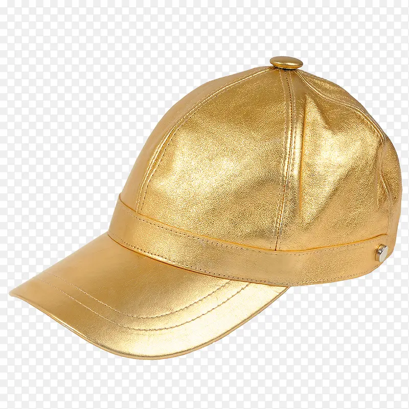 金色棒球帽