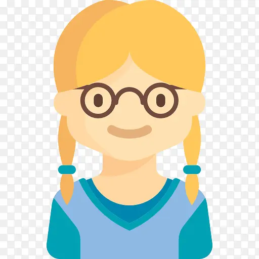 女孩图标