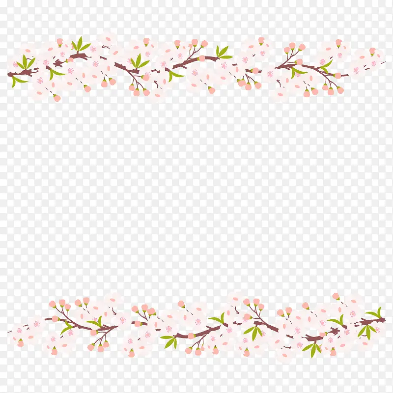 矢量樱花
