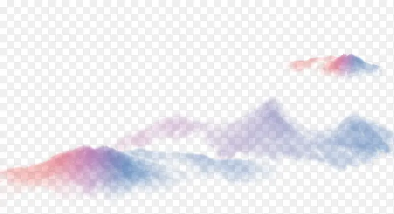 水墨  山 中国风