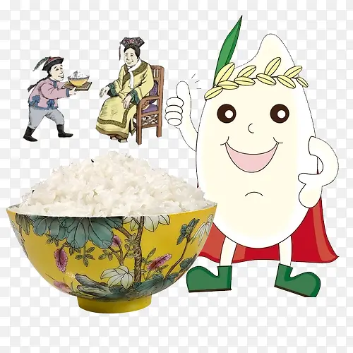 卡通大米饭