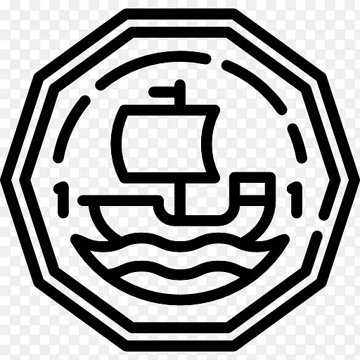 东加勒比元图标
