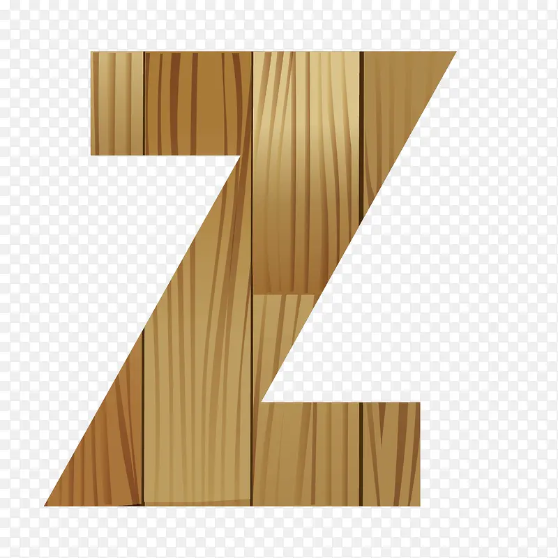 木纹英文字母Z