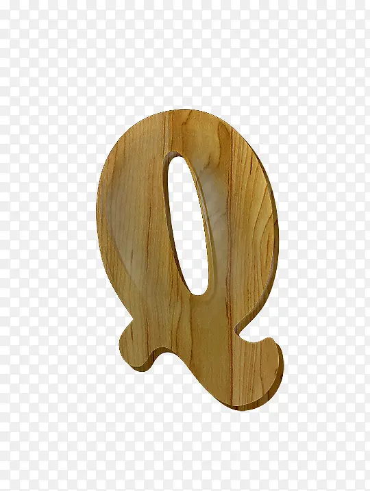 木纹字母数q