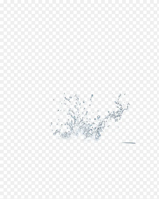 水效果图飞溅水花