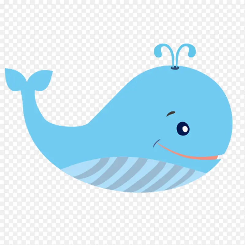 蓝色的大鲸鱼