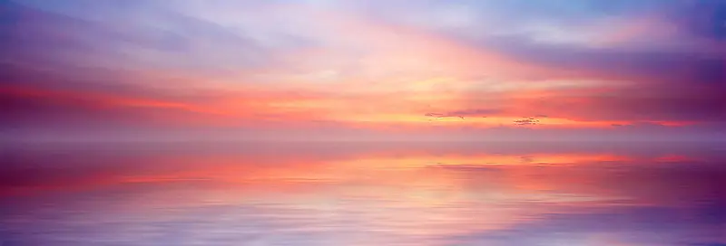 淘宝服饰唯美天空背景banner