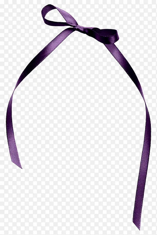 紫色小礼带