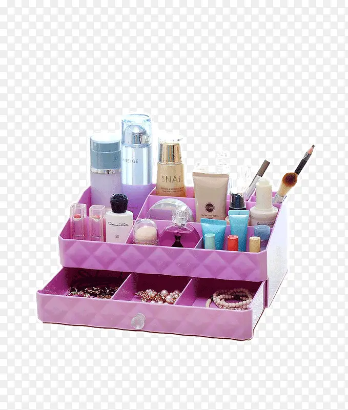 紫色化妆盒
