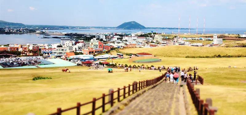 大海城市背景