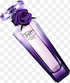 晶莹剔透的紫色香水