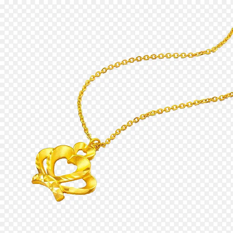 金色项链