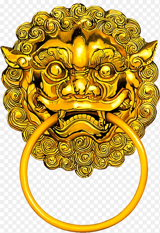 金色龙纹传统装饰