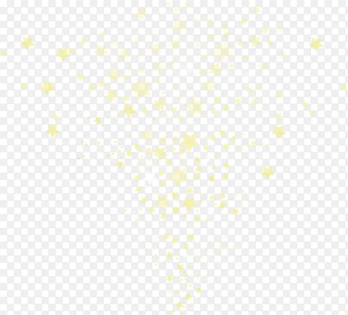 黄色高清星星摄影合成效果