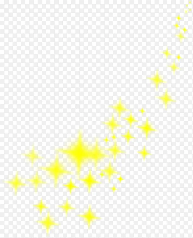 黄色星星喜庆展板