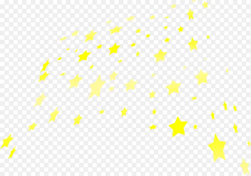 高清摄影黄色星星效果海报设计