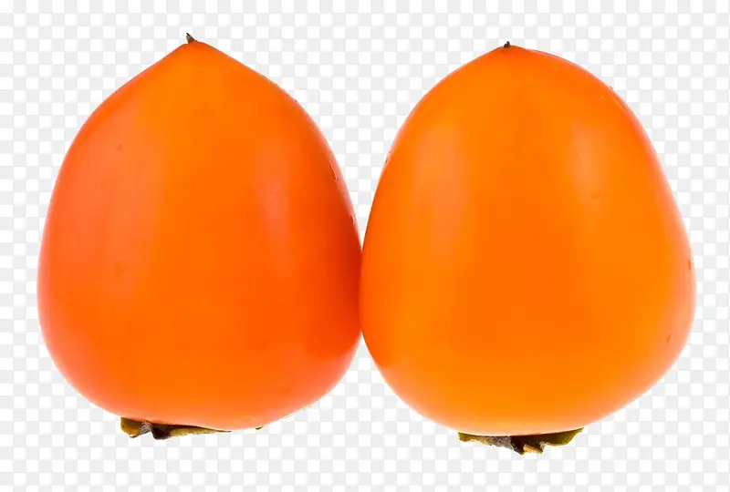 两个柿子