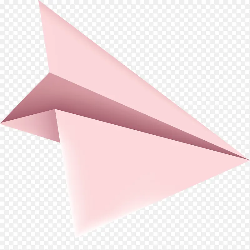 粉红纸飞机